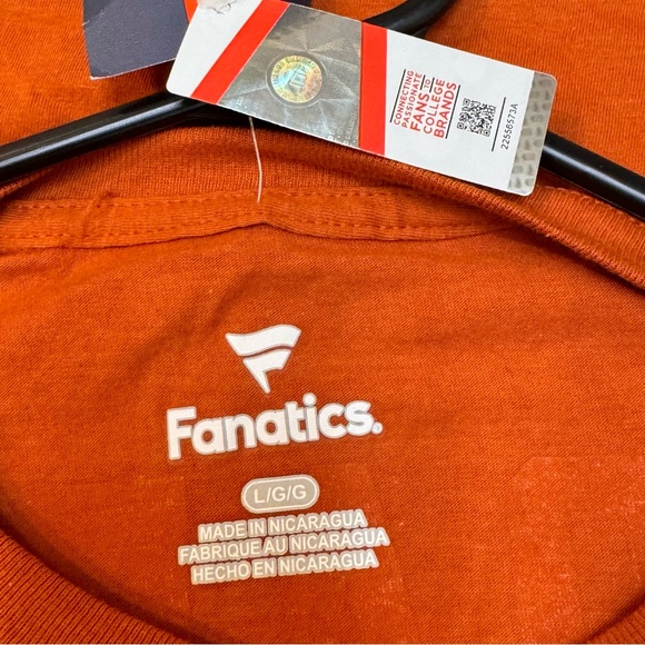 NWT Fanatics Men’s Texas Longhorns #1 Dad Logo Short Sleeve T-Shirt Size Large - Picture 6 of 7